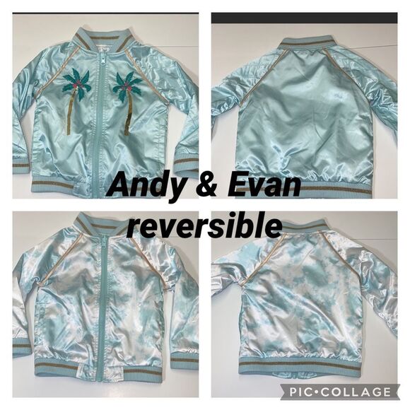 🔥Andy & Evan  reversible jacket Sz 3 New - Picture 1 of 8